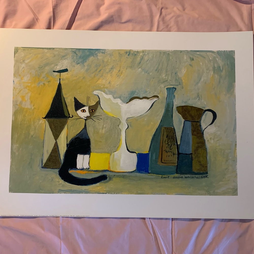 "Serafino con Natura Morta III by Rosina Wachtmeister Art Print. EuroGraphics.